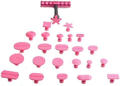 HiYi PDR NEW Dent Pepair Aluminum Mini T Glue Puller Tabs Dent Hail Damage