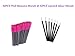 G2Plus 100 PCS Eyelash Brushes Mascara Wands Disposable Eyebrow Castor Oil Brush Makeup Tool (50 Eyelash brushes + 50 Lip brushes)