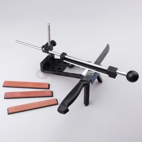 Küchenmesser Festwinkelschleifstein mit 4 Stein Professionelle Sharpener Scissor Startseite