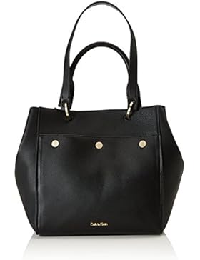 Calvin Klein Damen Le4 Large Tote, Schwarz (Black), 23x28x40 cm