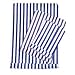 Produktbild 100 Blau Candy Stripe Paper Bags 125 mm x 175 mm – 12,7 x 17,8 cm