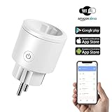 Enchufe Inteligente Wifi, Inalámbrico Smart del Mini Zócalo del Interruptor Comp