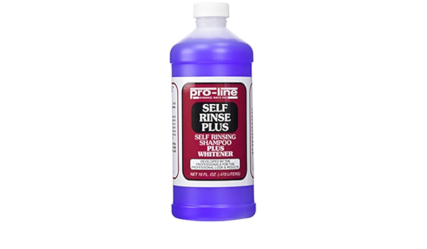 self rinse dog shampoo