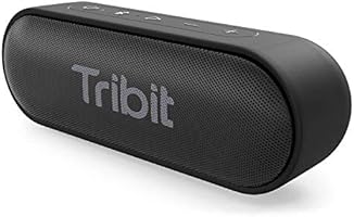 Bluetooth Speaker, Tribit XSound Go 12W Portable Speakers Loud Stereo Sound, IPX7 Waterproof, Rich Bass, 24 Hour...