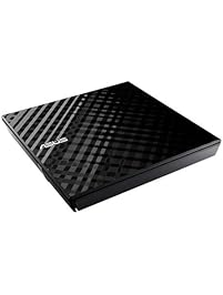 ASUS SDRW-08D2S-U Lite External Slim USB DVD Writer - Black