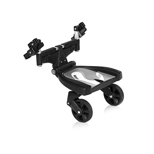 Innovaciones MS 1001 - Transportín para Acoplar a la Silla de Paseo, 31 x 34 x 34 cm, Negro