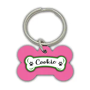 AWANI TRENDS Cookie Pets Name/Identity Tag Bone Shape Tag for Dogs and Cats , Dog ID tag -ATPET03025