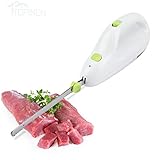 Angoter Cuisine électrique Viande congelée scie 220-240V Automatique de Cuisine Viande Pain Turquie dentelée Cleaver Outils de Coupe