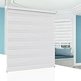 【Anwendungsbereich Szene】Das Duo-Rollo geht für Fenstern und Türen, welche sich öffnen lassen können.  und das Doppelrollo Klemmfix ist auch geeignet als ein gutes Rollo für inneren Räumlichkeiten. Geeignet für Wohnungen, Büros, Cafés, Konferenzräume, Hotels, Säle, Bibliotheken usw.