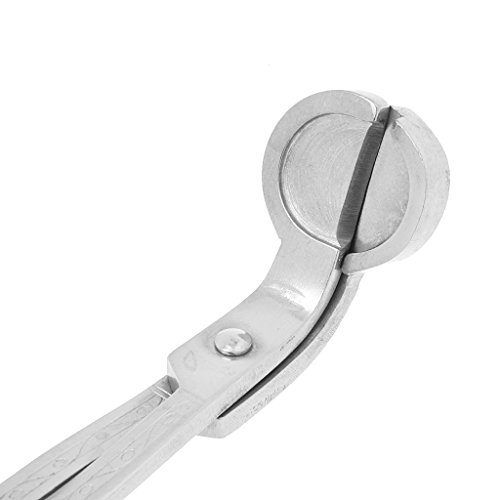 Candle Wick Edelstahl Schere Trim Trimmer Dochtschere Werkzeug Silber - 7