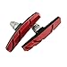 Produktbild NoyoKere Mountainbike V Bremse Durable Gummi Halter Schuhe Fahrrad Bremsbeläge Blöcke Rot
