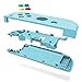 Produktbild Valpha DIY Ersatz Gehäuse Shell Case Set für Switch NS NX Konsole und Right Left Switch Joy-Con Controller Ohne Elektronik (Joycon-RMGN Green)
