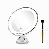 Tageslicht-LED 10-Fach Vergrößerung Kosmetikspiegel...