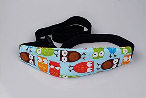 philna12 Kleinkinder Baby childrencar Sitz Head Support Sleeping Gürtel – Blau Eule