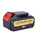 Produktbild Biswaye 18V XR Lithium-Ion Ersatz für DeWalt 18V XR Elektrowerkzeug batterie DCB184 DCB200 DCB182 DCB180 DCB183 DCB185 DCB205 mit LED-Kontrollleuchte (5.0Ah)