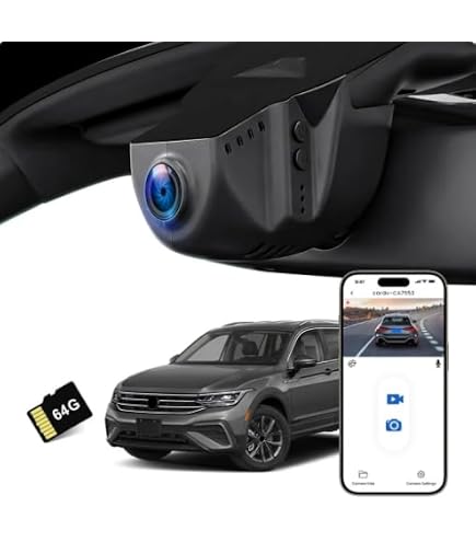 Fitcamx Dashcam Auto Vorne Hinten Geeignet für VW Tiguan 2018 2019, dashcam auto Fitcamx Dashcam Auto Vorne Hinten Geeignet für VW Tiguan 2018 2019, dashcam auto