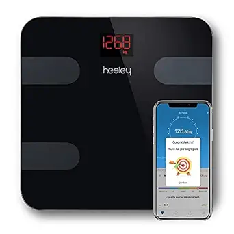 Hesley BMI Weighing Machine/Weighing Scale/Weight Machine with HesleyFIT APP and German Sensors