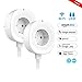Produktbild WiFi Smart Steckdose,WLAN Smart Plug Kompatibel mit Alexa und Google Home, USB Port, Timing Funktion, Fernbedienung Ihre Geräte überall,kein Hub erforderlich (2 Packs)