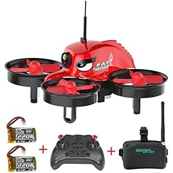 REDPAWZ R011 5.8G 40CH Micro FPV Racing Drone mit 1000TVL FOV 120° Weitwinkel Kamera FPV Goggles