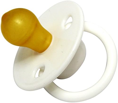 Sure Baby Infant Latex Soother Pacifier Dummy Single Pack - White