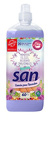 San Suavizante Concentrado Esencia para Recordar, 60 Lavados - 1440 ml