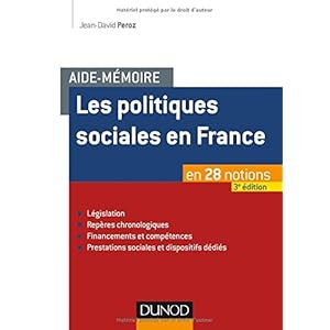 Aide-mémoire - Les politiques sociales en France - 3e éd. - en 28 notions Livre en Ligne - Telecharger Ebook