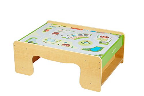 Preisvergleich Produktbild EverEarth EE33665 - Eisenbahn Tisch, mehrfarbig