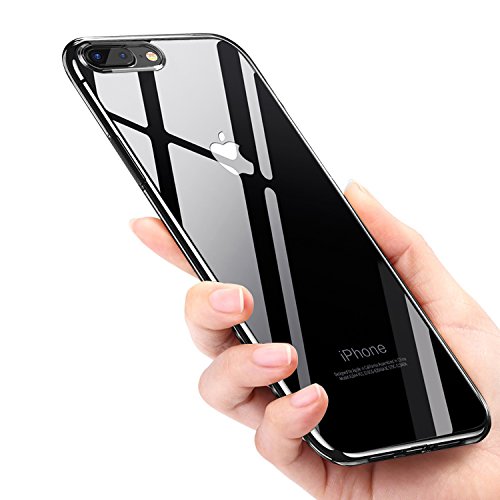 Funda iPhone 8, Mture iPhone 8 Carcasa Cover Silicona TPU Protectora Ultra Fina Caso Anti-Rasguño Funda Case Para Apple iPhone 8 / iPhone 7 (Transparente)