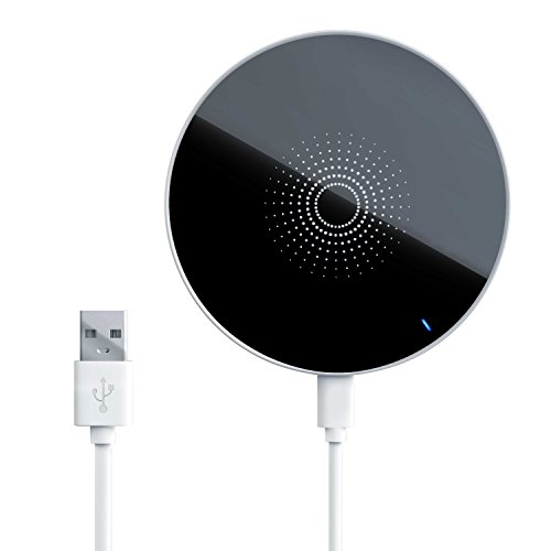 Aplic - Cargador Inal  mbrico R  pido de inducci  n   Qi Wireless Charging Pad   para Samsung Galaxy S7   S7 Edge   S6   S6 Edge  Google Nexus 4   5   6   7  2  Gen    LG G3   Nokia Lumia 735   830   920   928   930   1520  y Todos los Dispositivos Habilitados para Qi