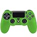 Produktbild SMARDY Silikon Schutzhülle für Sony PS4 Controller Gummi Bumper grün, flexibel