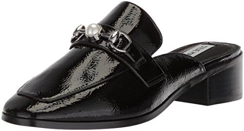 Steve Madden Women's Shanghai Mule, Black Patent, 5 UK