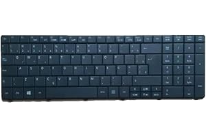 TEKLIGHT Tastiera Italiana ACER TravelMate 5745g 5745p 5738Z 5739 5740 5740G 5810T 5552G 5410T 5536 5536G 5750G-9656 5750G-9821 5750Z nera NUOVA OTTIMA QUALITA'