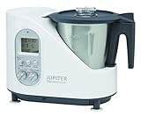 Jupiter Thermomaster - Robot de cocina (Negro, Acero inoxidable, Color blanco, 5.35 kg, 41 cm, 24 cm, 50/60 Hz, 230V)