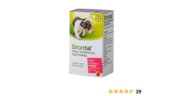 drontal puppy wormer