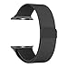 Produktbild Compatible Apple Watch Armband 44mm, Milanese Mesh Loop Magnetischer Verschluss Edelstahl Uhrenarmband für Apple Watch Band iwatch Series 4/3/2/1 (44mm, Schwarz)