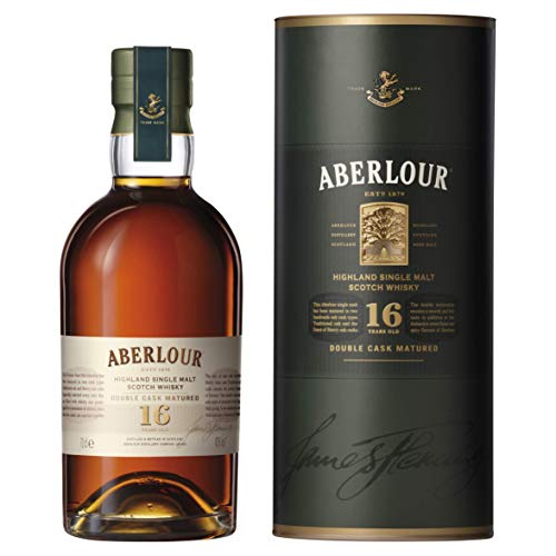 Aberlour 16 Year Old Single Malt Scotch Whisky, 70 cl (Double Cask Matured)