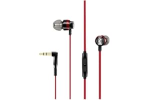 Sennheiser 508595 Słuchawki Douszne, Czerwony
