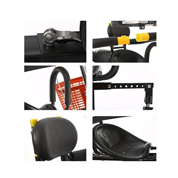 €45.99 POXL Seggiolino Bicicletta Anteriore Neonato, Seggiolino Bici  Anteriore Pieghevole Seggiolino Anteriore Bicicletta per… - bikewebshop.it