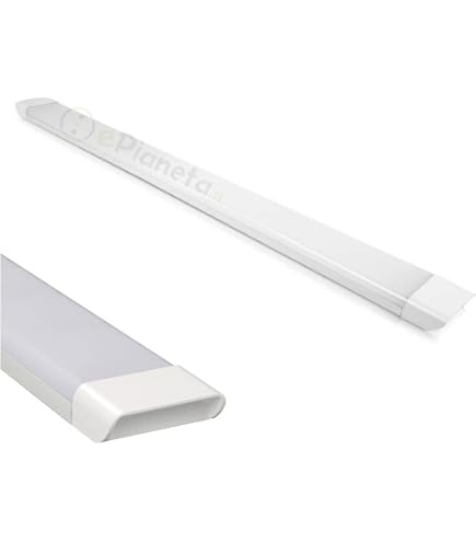 Plafoniera LED Soffitto 120 cm Luce Fredda 54W Barra Lineare - Set da 2