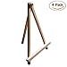4 teiliges Kunst Staffelei Set aus Holz jeweils 30cm von Belle Vous – Tischoberfläche Stativ Staffelei Set zur Schaustellung von Kunstleinwänden – anpassbarer Schraubenverschluss – faltbar für einfache Lagerung – Malen, Wasserfarben&Acrylmalerei