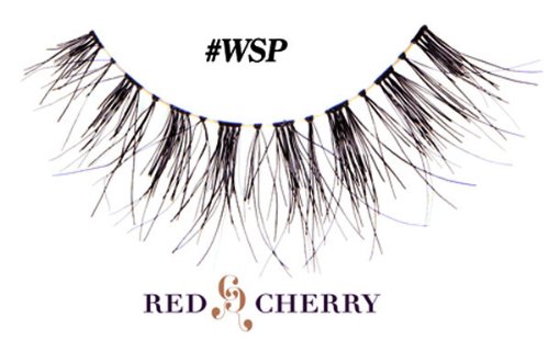 Red Cherry 100% Human Hair Eyelashes #WSP wispies