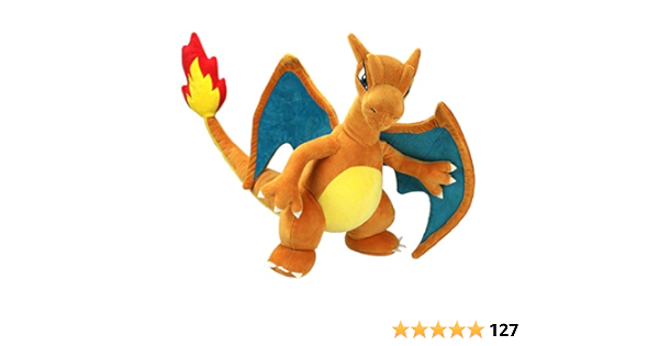 Bandai Pokemon Peluche 30 Cm Dracaufeu Wt Amazon Fr Jeux Et Jouets