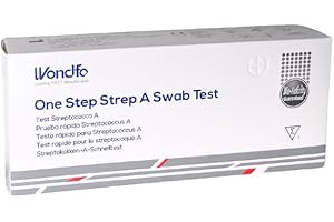 gef + medica - 1 Tampone Streptococco A - Test Faringeo per la Rilevazione dello Streptococco del Gruppo A | Facile ed Affidabile