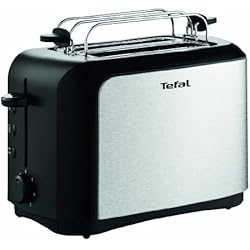 Tefal - TT3565 - Grille-pains, 850 watts, Noir/Acier inoxydable