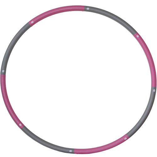 ResultSports® schaumgepolsterter Level-1-Hula-Hoop-Reifen für Fitnessübungen, mit 1,2 kg Gewicht und - 2