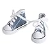 Produktbild Cuigu Puppe Schuhe 1/4 Zubehör Leinwand Mode Sommer Spielzeug Mini Sneakers Denim Boots (Jeansblau)