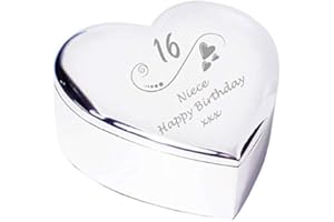 Chris Bag Of Goodies Niece 16 16th Sixteenth Happy Birthday Trinket Box Keepsake Gift Idea For Her