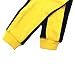 GudeHome Rompers for Baby Bruce Lee Jumpsuit Long Sleeve Bodysuits, Yellow, 6-12 Months