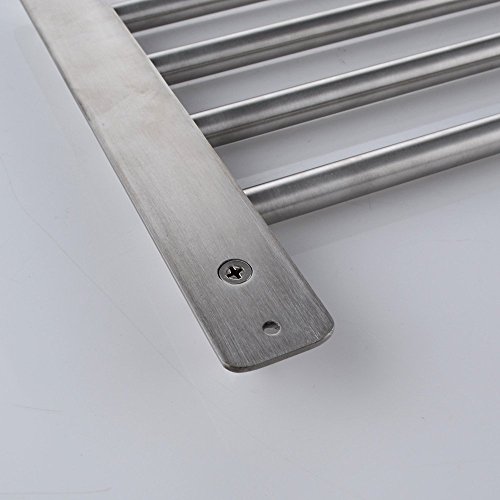 BTSKY ™ neue Edelstahl zur Wandmontage, Handtuchhalter für Badezimmer/Küche, Extra lang, mit 4 Stangen schwenkbar - 2