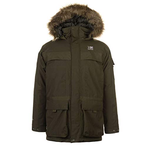 Karrimor - Chaqueta - Parka - Manga Larga - para niño Verde Verde M